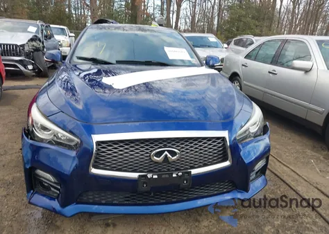 2017 Infiniti Q50 3.0T Sport из США, поврежденный, VIN JN1EV7AR1HM840017
